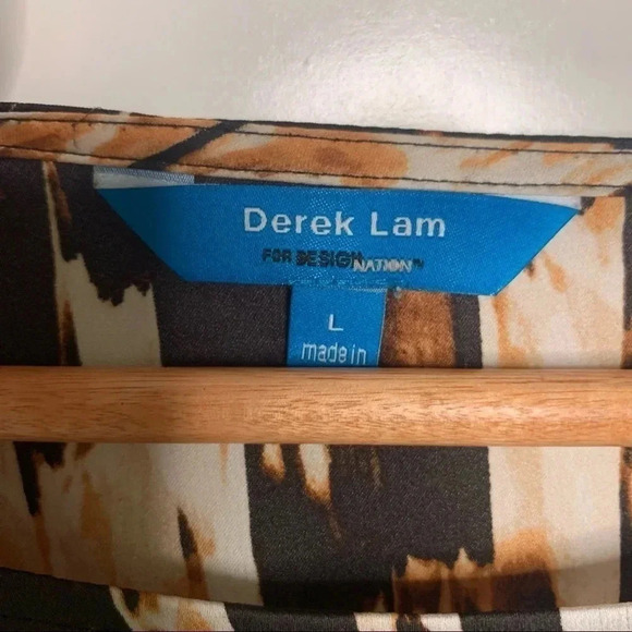 Derek Lam Drawstring Waist Tunic Dress Size Large - Picture 8 of 9